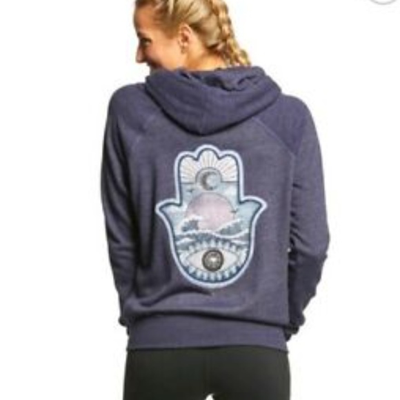 NWOT SG BEACH HAMSA BONFIRE ZIP HOODIE SZ LRG - Picture 5 of 6